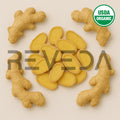 Dry / Dried / Dehydrated Peeled Ginger Slices