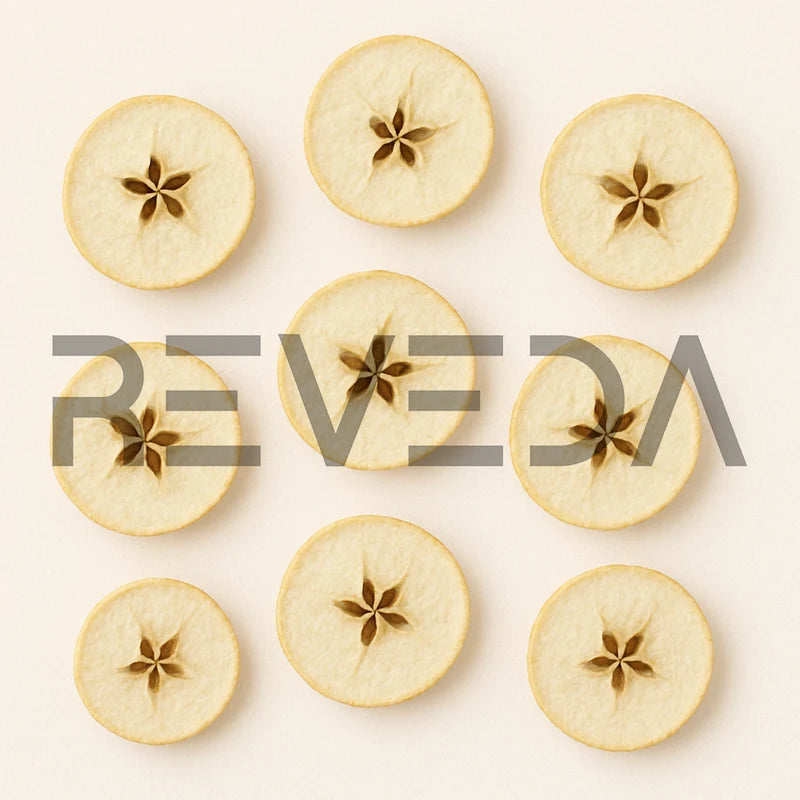 Freeze Dried Apple Fruit Slices for Ice Cream, Juice and Smoothie Toppings
