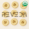Freeze Dried Banana Fruit Slices for Ice Cream, Juice and Smoothie Toppings