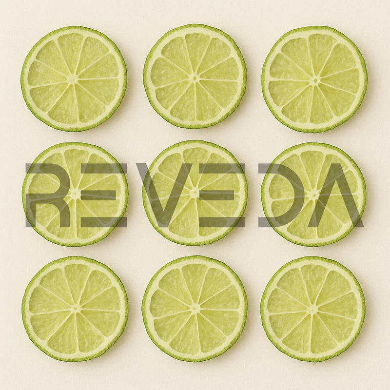 Freeze Dried Lime Fruit Slices for Ice Cream, Juice and Smoothie Toppings