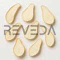 Freeze Dried Pear Fruit Slices for Ice Cream, Juice and Smoothie Toppings