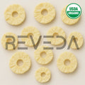 Freeze Dried Pineapple Fruit Slices for Ice Cream, Juice and Smoothie Toppings