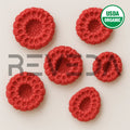 Freeze Dried Raspberry Fruit Slices for Ice Cream, Juice and Smoothie Toppings
