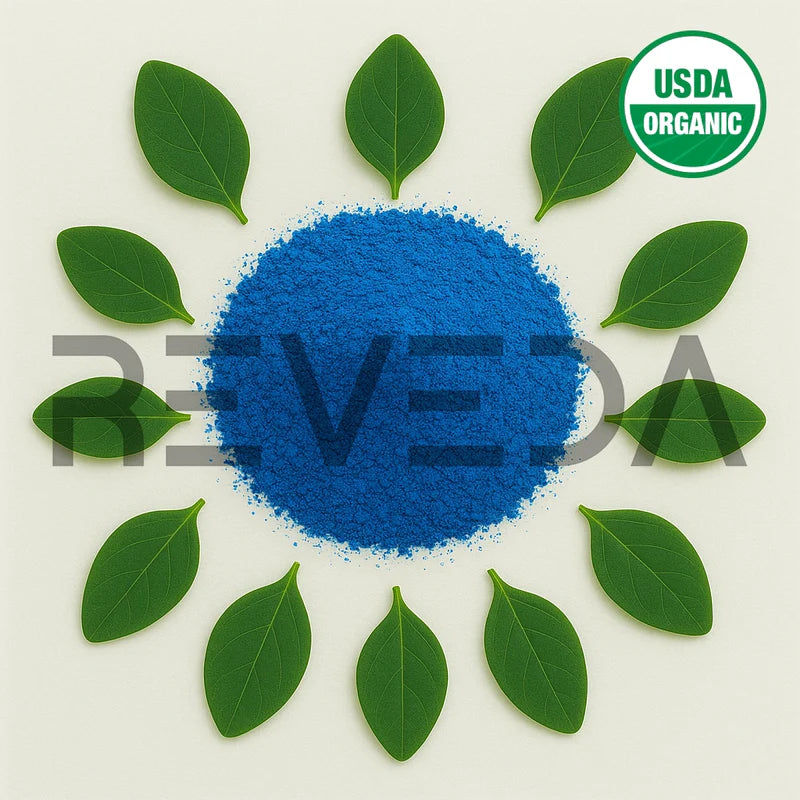 Moringa Henna Powder Blue Color