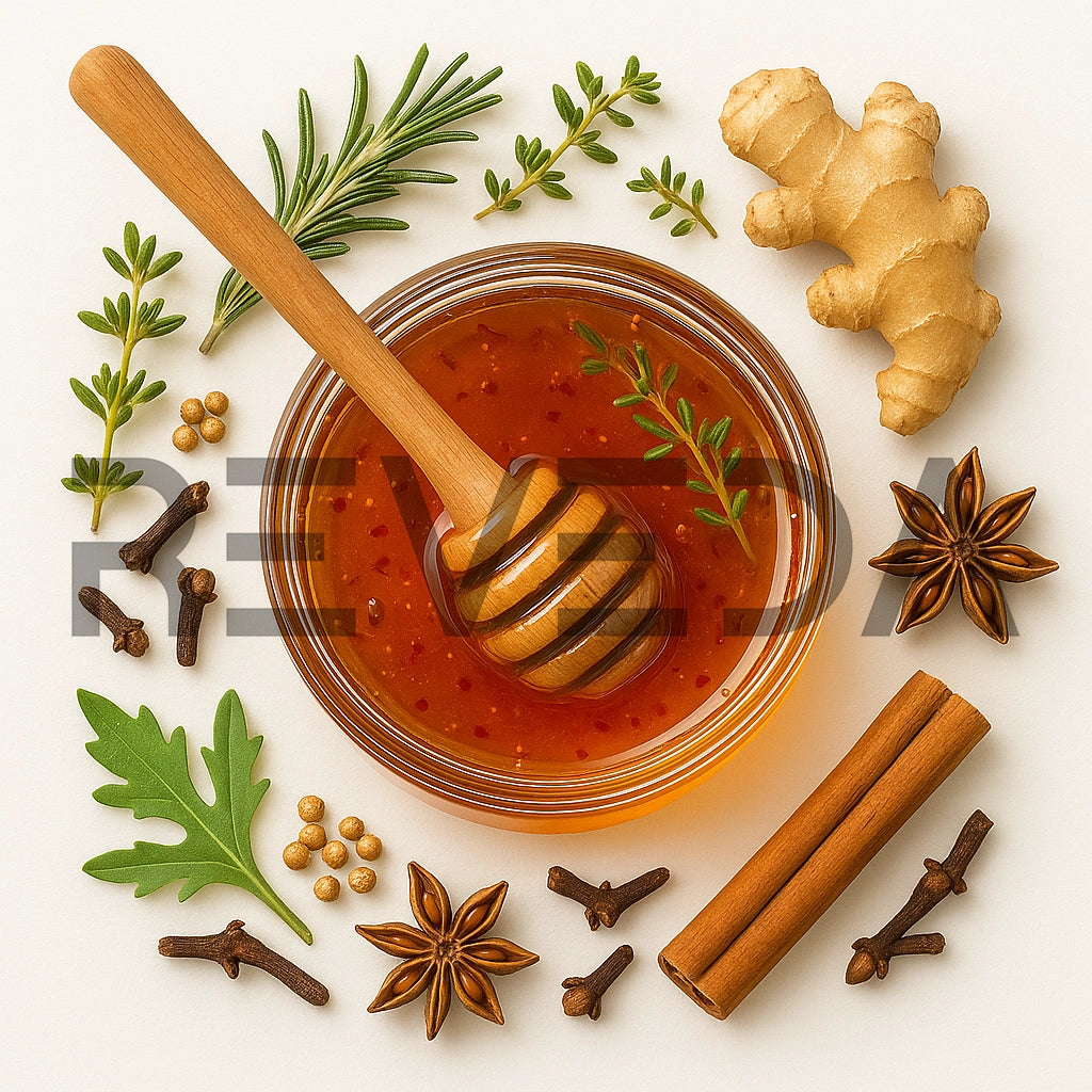 Wild Honey infused with herbs and spices